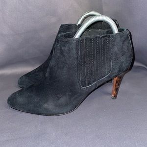 Coach Heeled Ankle Booties